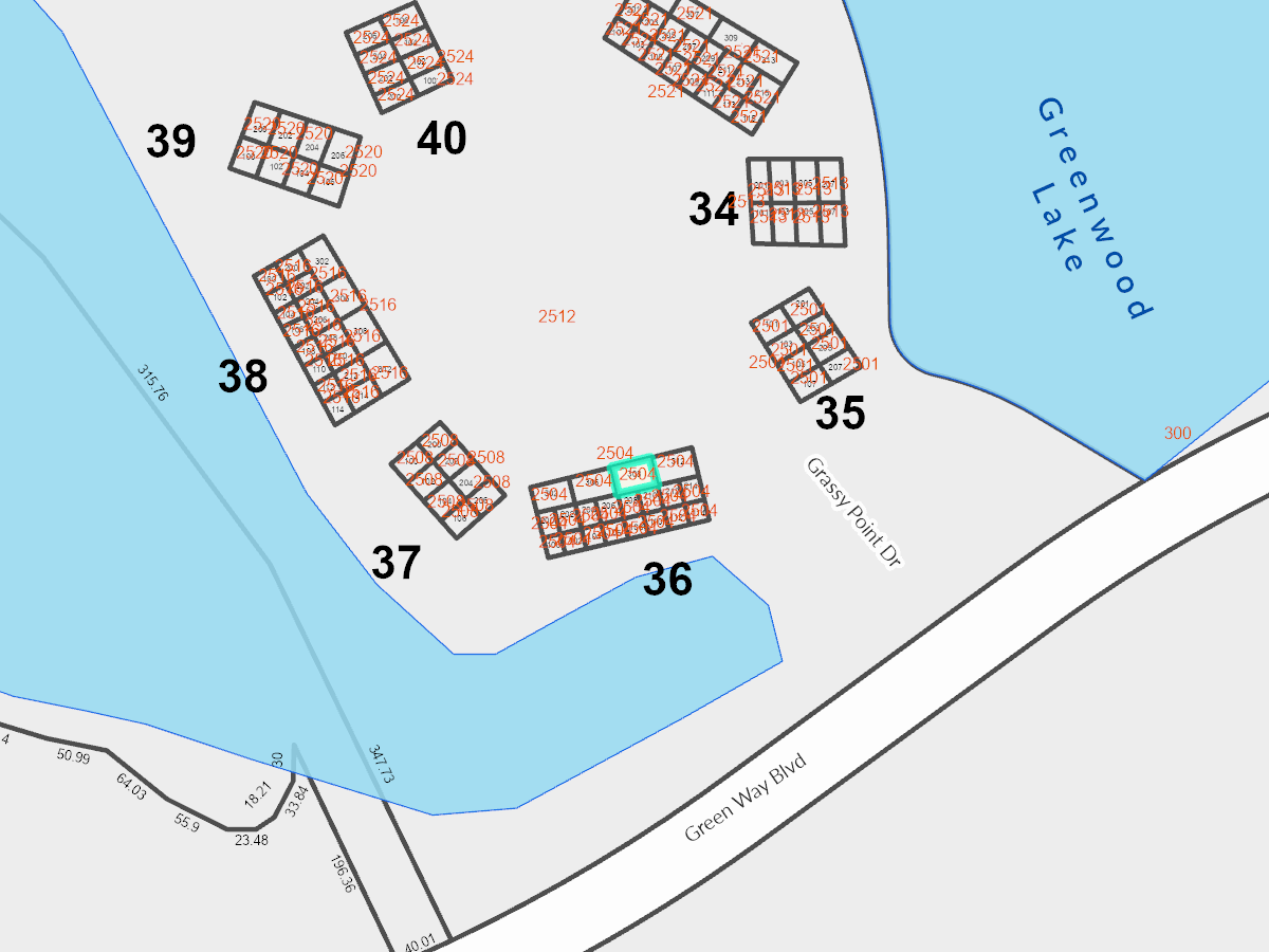 2504 GRASSY POINT DR Unit 308  